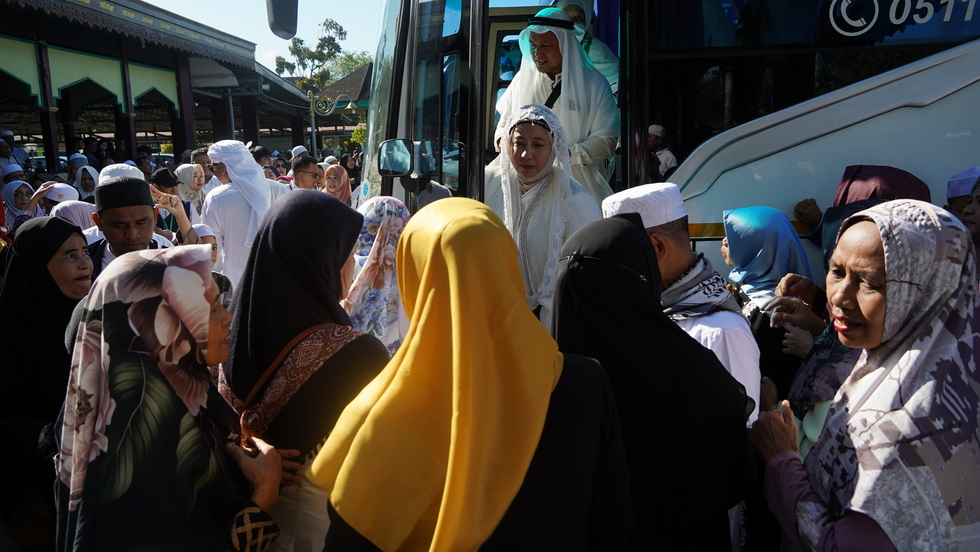 Kloter Pertama Haji Tiba di Banjarmasin