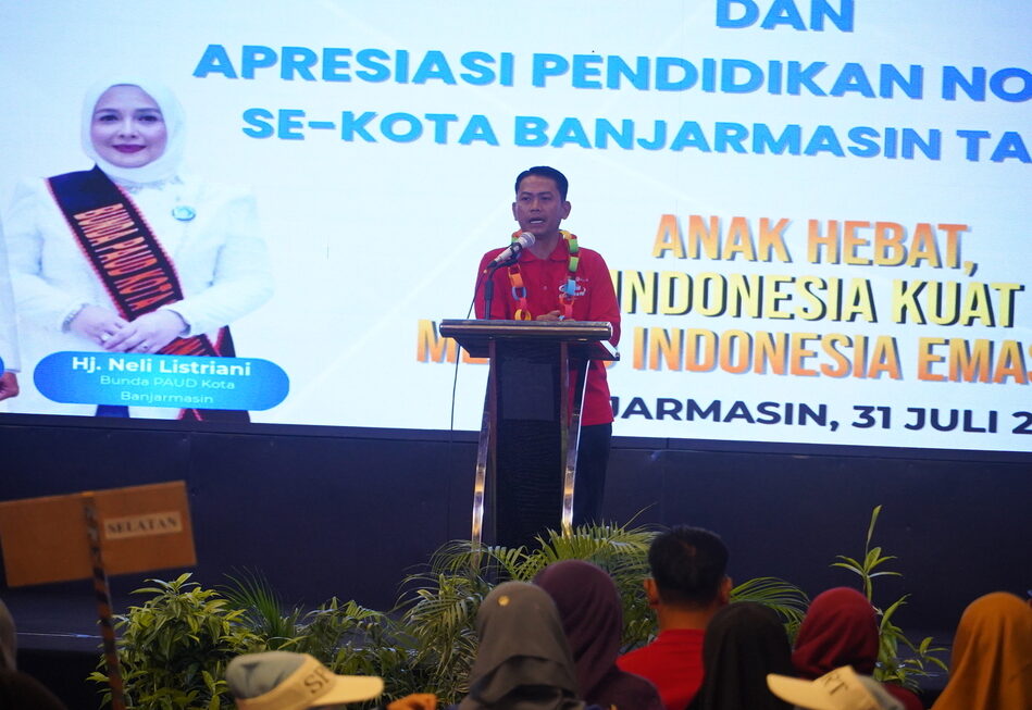 Ajang Kreativitas Anak PAUD 2025, Pemkot Banjarmasin Dukung Tumbuh Kembang Generasi Emas