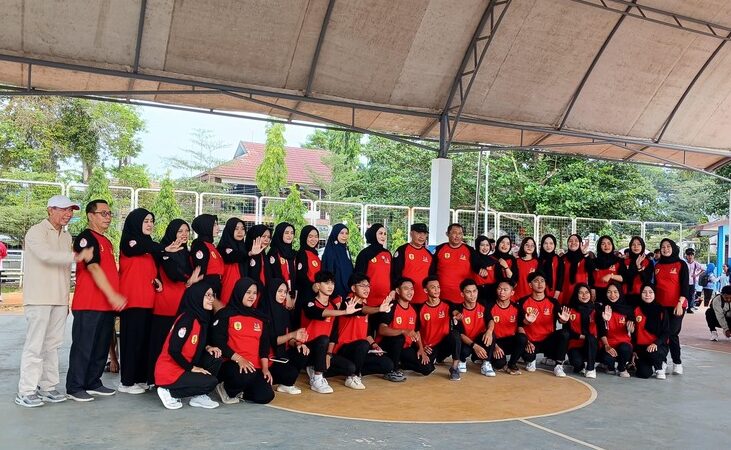 Bupati Samsul Rizal Buka Lomba Hari Anak Nasional 2025