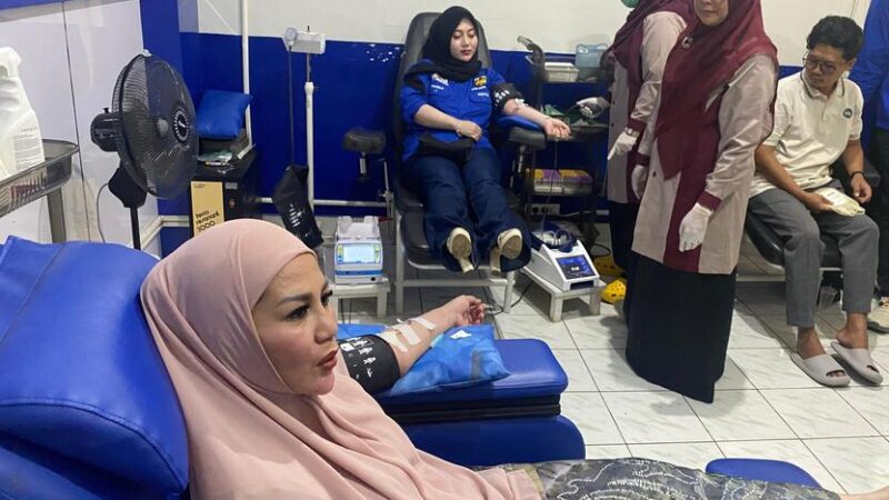 Bantu Penuhi Stok Darah, TP PKK dan KNPI HST Gelar Aksi Donor