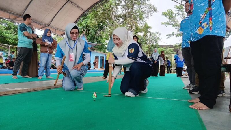 Sambut Hari Sumpah Pemuda, Disdik & DPD KNPI HST Gelar Lomba Balogo Se-Kabupaten HST