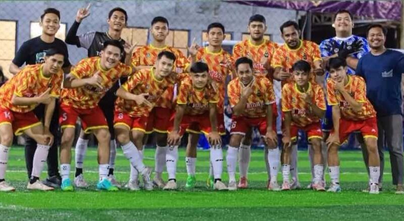 Resmob Polres HST Rebut Tahta Juara Mini Soccer se-Kalsel Lewat Penalti