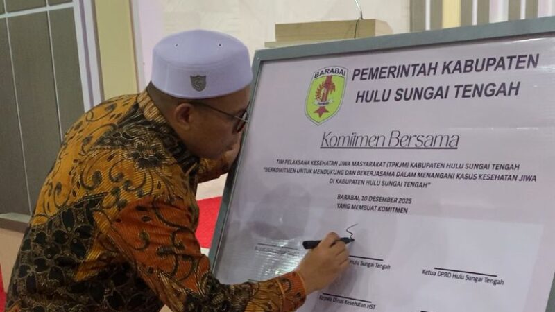 Target Bebas Pasung 2026, Pemkab HST Maksimalkan Peran TPKJM Untuk Cegah Masalah Kesehatan Jiwa