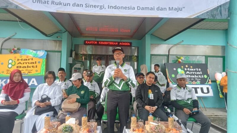 Semarak Hari Amal Bakti ke-80, Kemenag HST Gelar Jalan Santai Berhadiah Sepeda Listrik hingga AC Portable