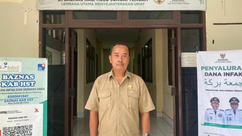 Seruan Bersedekah! Baznas HST: Zakat dan Sedekah Wujud Kepedulian untuk Kesejahteraan Umat