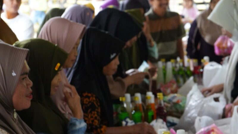 Pemkab HST Gelar Pasar Murah di Desa Nateh, Bantu Warga Hadapi Kenaikan Harga Jelang Ramadan