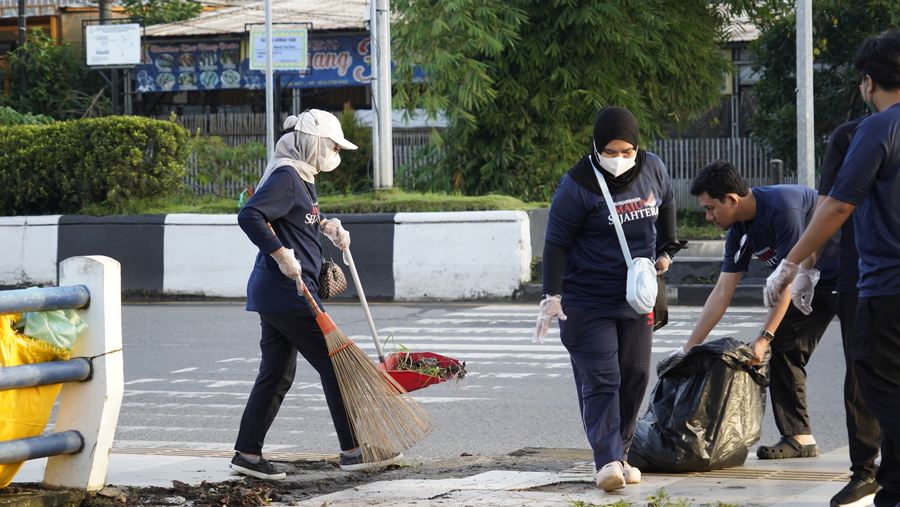 Perkuat Aliran Air, Pemko Banjarmasin Laksanakan Gotong Royong Massal