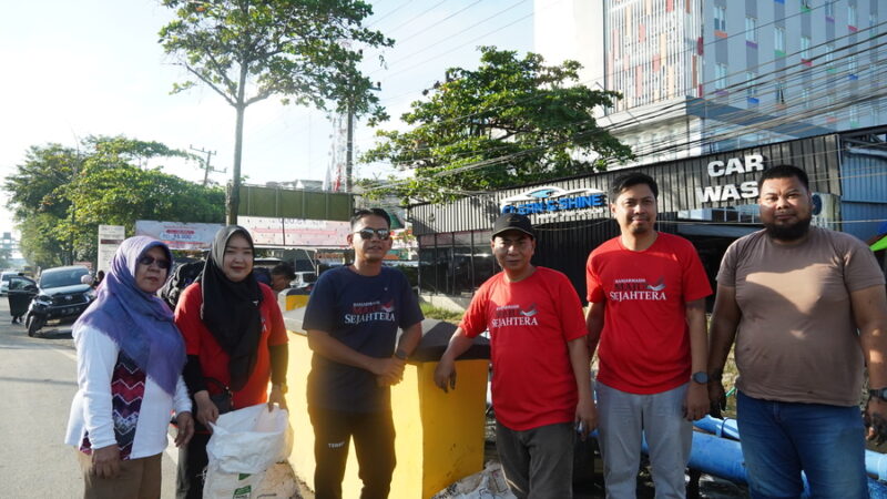 Di Bawah Komando Muhammad Yamin HR, Lintas Sektor Gerak Cepat Pulihkan Aliran Sungai di Koridor A. Yani