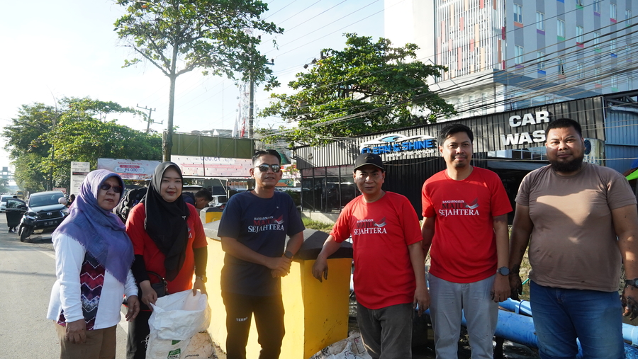 Di Bawah Komando Muhammad Yamin HR, Lintas Sektor Gerak Cepat Pulihkan Aliran Sungai di Koridor A. Yani