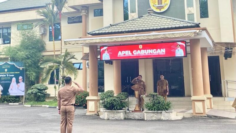 Bupati HST Pimpin Apel Gabungan, Ajak ASN Jadikan Ramadan Momentum Perbaikan Diri dan Pelayanan