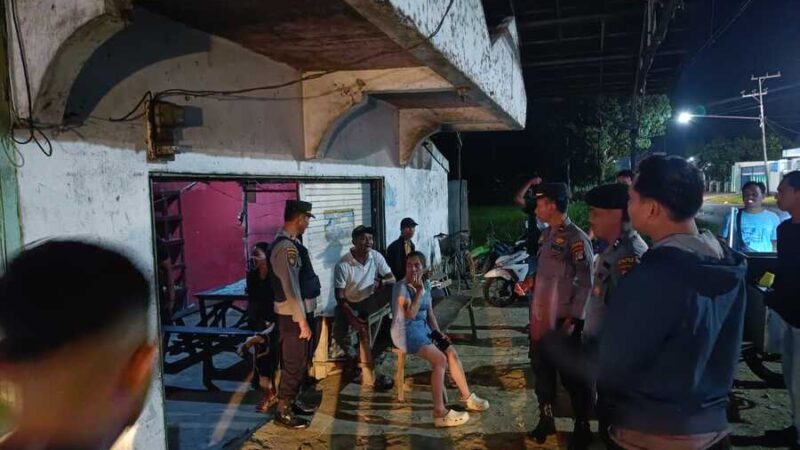 Patroli Malam Ramadan, Polres HST Sasar Titik Rawan Kamtibmas