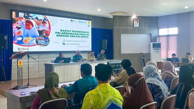 Pemkab HST Ingatkan Standar Pelaksanaan MBG, Dapur Diminta Sajikan Menu Variatif dan Layak