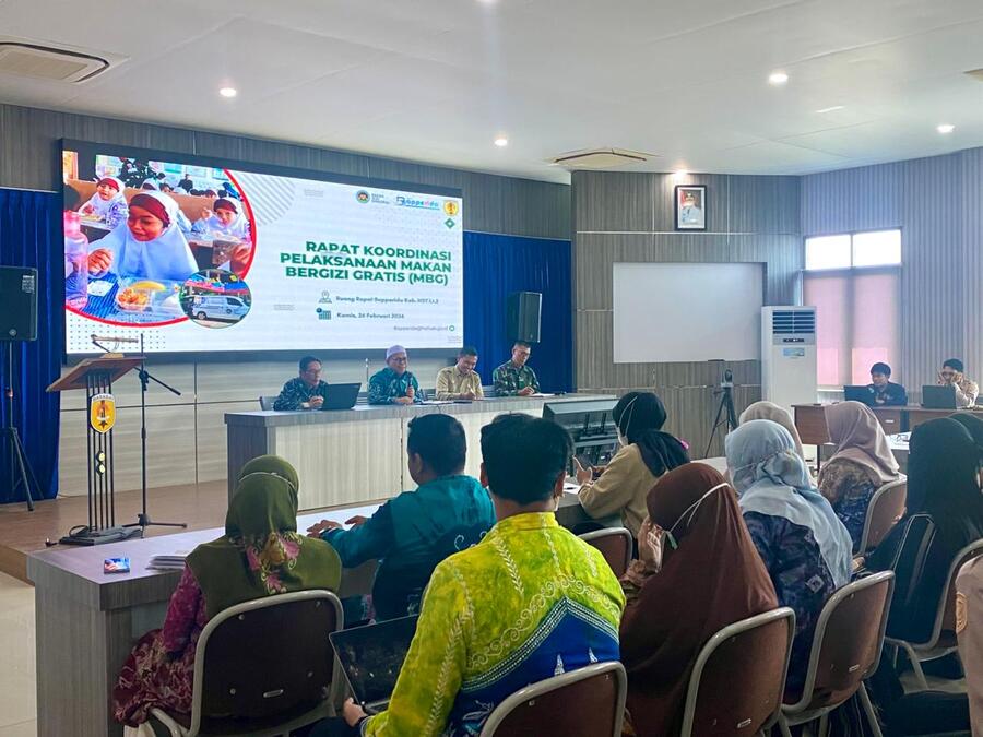 Pemkab HST Ingatkan Standar Pelaksanaan MBG, Dapur Diminta Sajikan Menu Variatif dan Layak