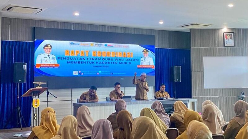Pemkab HST Adakan Rakor Penguatan Guru Wali, 114 Guru Ikuti Kegiatan