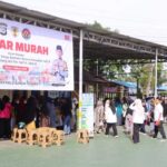 Polres Bersama Pemkab HST Adakan Pasar Murah, Jaga Stabilitas Harga Bahan Pokok di Minggu Ketiga Ramadan