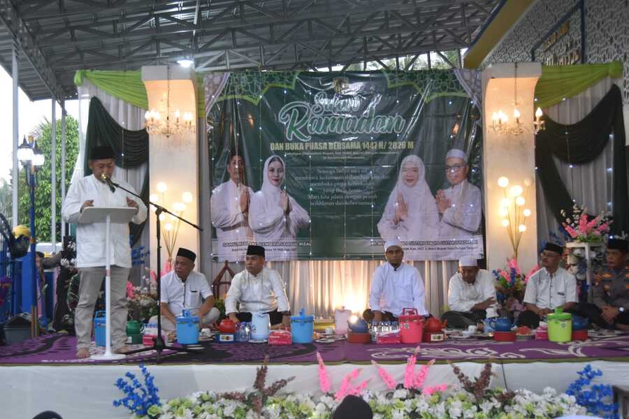 Bupati HST Samsul Rizal Hadiri Safari Ramadan di Mahang Matang Landung