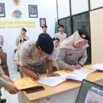 Kantor Pertanahan Kabupaten Hulu Sungai Tengah melaksanakan kegiatan Penandatanganan Adendum Perjanjian Kerja bagi Pegawai Pemerintah dengan Perjanjian Kerja (PPPK)