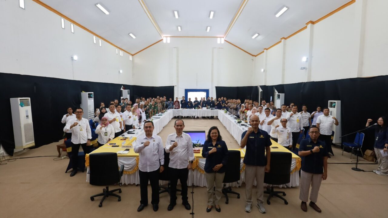 Kantor Pertanahan Kabupaten Hulu Sungai Tengah menghadiri Rapat Pembahasan Target Pensertipikatan Barang Milik Negara (BMN) berupa tanah Tahun 2026