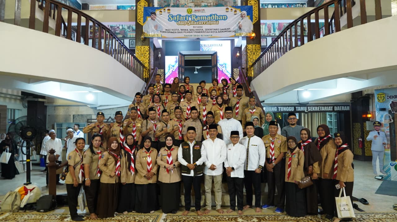 Wali Kota Banjarmasin Ajak PWRI, Legiun Veteran Hingga Gugus Pramuka Kolaborasi Tuntaskan Masalah Sampah