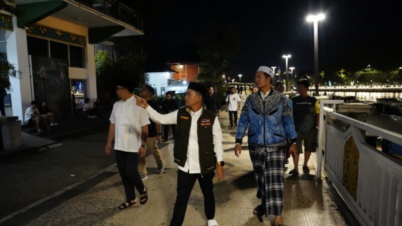 Sidak Kawasan Siring Menara Pandang, Wali Kota Soroti Perlunya Peremajaan Fasilitas