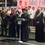 Meriah, Bupati HST Resmi Lepas Lomba Pawai Takbir Sambut Idulfitri 1447 H