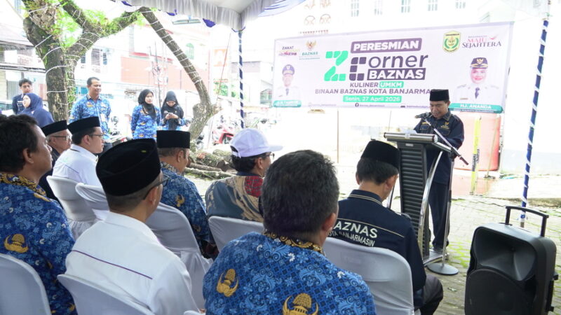 Baznas Hadirkan Z Corner, Dorong Penguatan UMKM di Banjarmasin