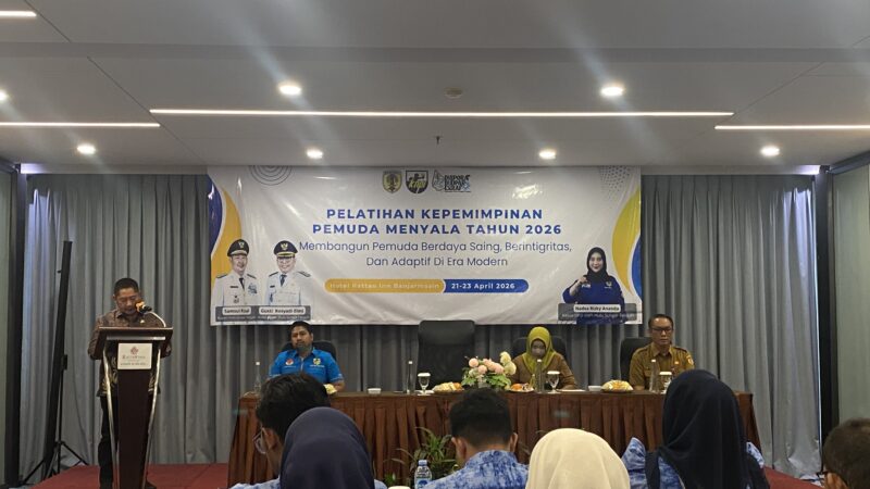 Bupati HST Buka Secara Resmi, 40 Pemuda ikuti Pelatihan Kepemimpinan Pemuda Menyala 2026