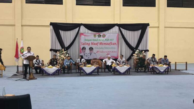 Bupati HST Dorong Pendidikan Lebih Maju Pada Momentum Halal Bi Halal PGRI