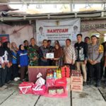 Pasca Kebakaran di Desa Banua Binjai, Pemkab HST Salurkan Bantuan dan Beri Dukungan Moril