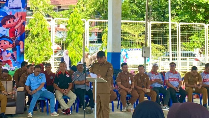 Pemkab HST Buka O2SN 2026, 231 Pelajar Siap Bertarung di Lima Cabang Olahraga