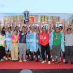PJM Polres HST Berhasil Angkat Tropi Juara, Taklukkan Lawan Dengan Skor 4-0