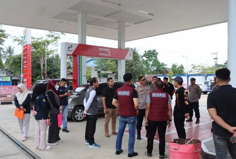 Cegah Maraknya Penyalahgunaan, Polres HST Monitoring Distribusi Bio Solar di Tiga SPBU