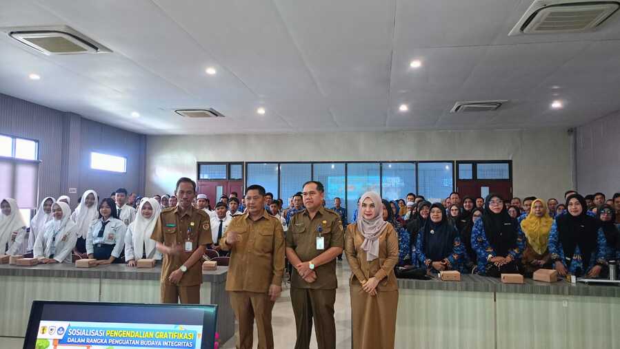 Cegah Gratifikasi Sejak Dini, Pemkab HST Libatkan Guru hingga Pengurus OSIS di Lingkungan SMP
