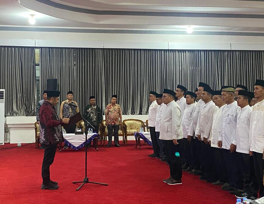Bupati Samsul Rizal Resmi Lantik Pengurus LPTQ HST, Dorong Syiar Al-Qur’an Lebih Inovatif