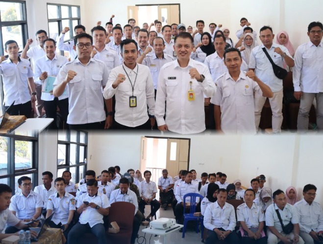 Kantor Pertanahan Kabupaten Hulu Sungai Tengah Gelar Rapat Koordinasi Percepatan Pensertipikatan Koperasi Desa Merah Putih