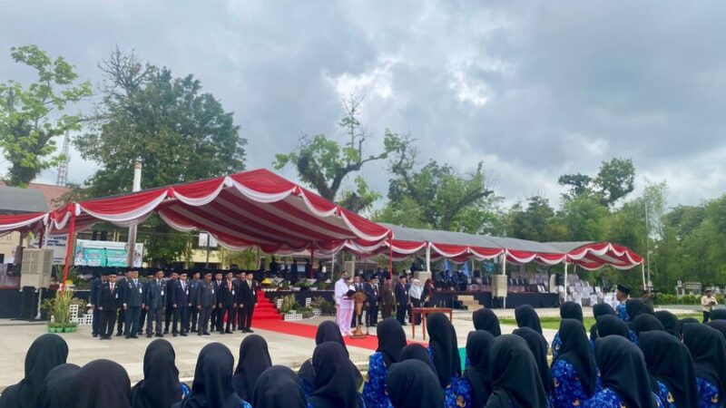 124 ASN Resmi Dilantik, Bupati Samsul Rizal: ASN Harus Siap Melayani Masyarakat dan Menjaga Etika