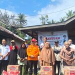 Bupati HST Salurkan Bantuan untuk Korban Puting Beliung, 12 Rumah Terdampak di Tiga Desa