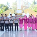 Kapolres HST Pimpin Ziarah dan Tabur Bunga, Jelang Peringatan Hari Bhayangkara ke-80
