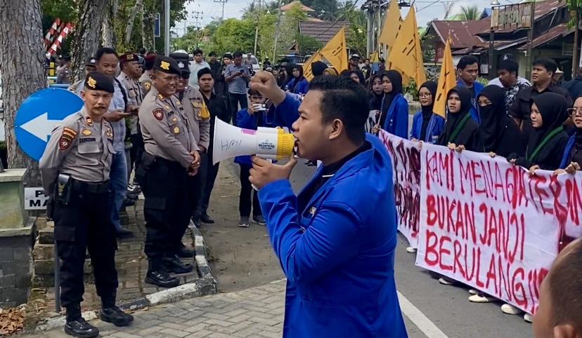 Suarakan Keresahan Warga, HMI-PMII Cabang Barabai Ultimatum PLN HST Hentikan Pemadaman Sebelum 7 Agustus!