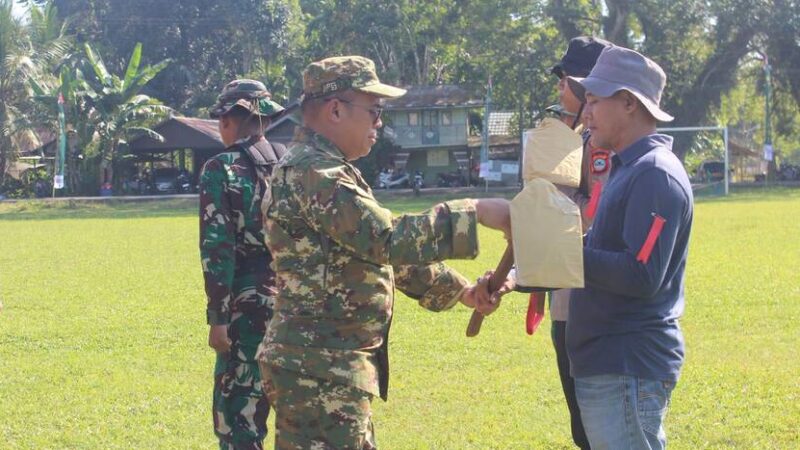 Pemkab HST Optimalkan Pembangunan Desa Bersama TNI Lewat TMMD ke-129