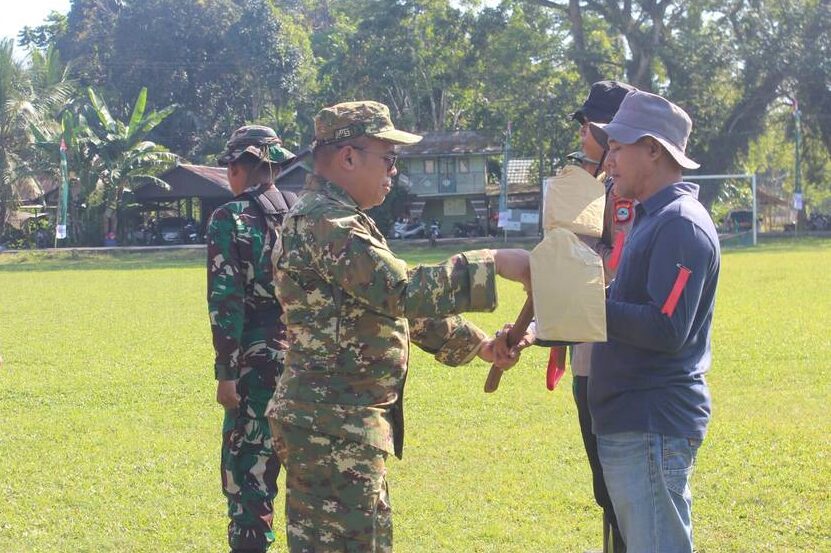 Pemkab HST Optimalkan Pembangunan Desa Bersama TNI Lewat TMMD ke-129