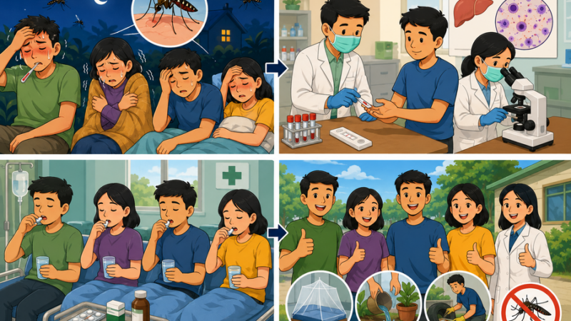 Dinkes HST: Empat Warga HST Terpapar Malaria Saat Bekerja di Daerah Endemis, Kini Seluruhnya Sembuh