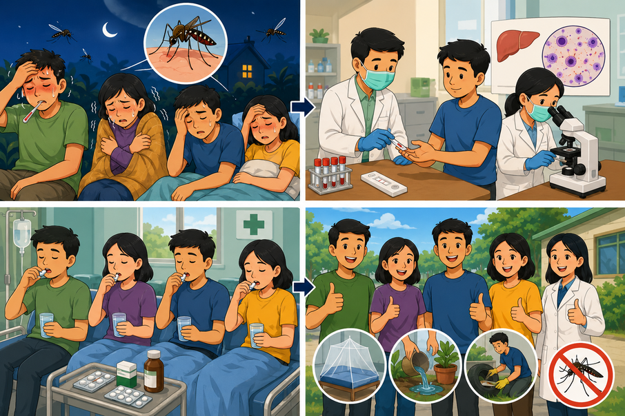 Dinkes HST: Empat Warga HST Terpapar Malaria Saat Bekerja di Daerah Endemis, Kini Seluruhnya Sembuh