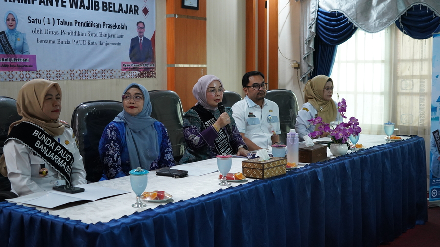 Bunda PAUD Banjarmasin Ajak Orang Tua Pastikan Anak Ikut Prasekolah Sebelum Masuk SD