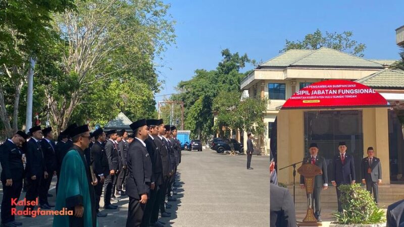 120 ASN Fungsional Dilantik, Bupati HST: Masyarakat Menilai dari Kinerja, Bukan Sertifikat