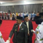 Bupati HST Kukuhkan 45 Paskibraka, Perjuangan Muhammad Arief Berbuah Kebanggaan