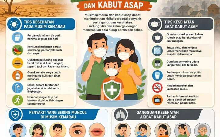 Kasus ISPA di HST Meningkat, Dinkes Ingatkan Warga Waspadai Kabut Asap