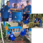Langit Biru! DPC Demokrat HST Adakan Gotong Royong Aksi Bersihkan Langgar dan Lingkungan, Hingga Cek Kesehatan Gratis