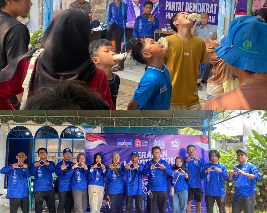 Meriahkan HUT RI Ke-81, DPC Demokrat HST Ajak Warga Bergembira Lewat Lomba Rakyat