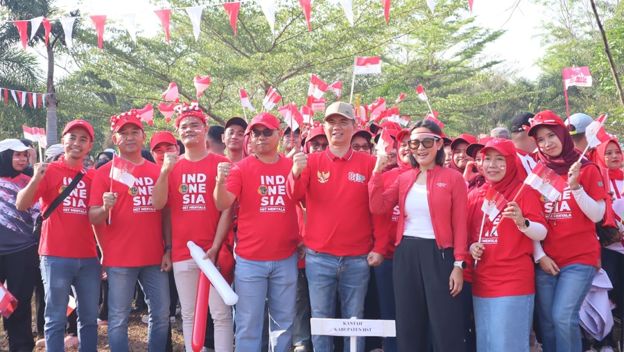 Semarak HUT ke-81 RI, Kanwil BPN Kalsel Gelar Lomba di Kebun Raya Banua